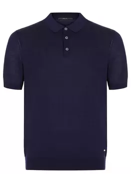 Поло Polo Buttons Neck Short Sleeve шелковое BML
