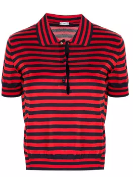 Поло-рубашка в полоску