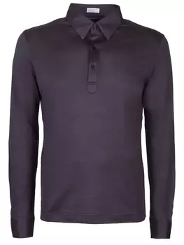 Поло с длинным рукавом