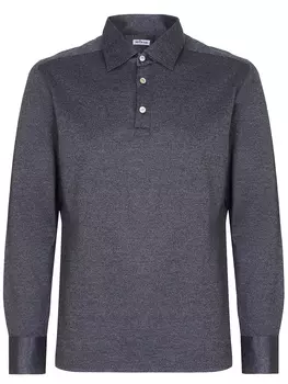 Поло с длинным рукавом