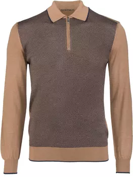 Поло с длинным рукавом