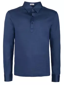 Поло с длинным рукавом