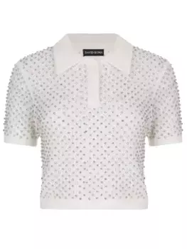 Поло с кристаллами