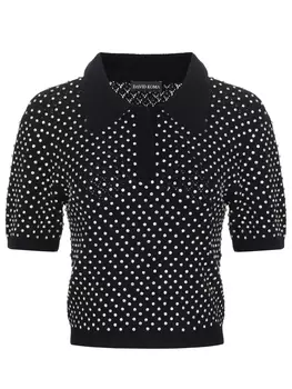 Поло с кристаллами