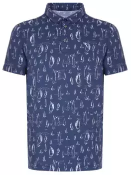 Поло с принтом Acropoli