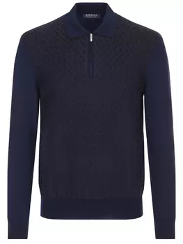 Поло шерстяное BERTOLO LUXURY MENSWEAR