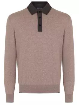 Поло шерстяное BERTOLO LUXURY MENSWEAR