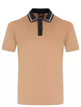 Поло Slim Fit хлопковое