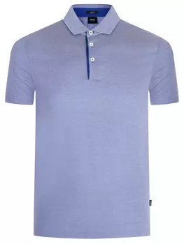 Поло Slim Fit хлопковое BOSS
