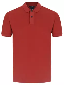 Поло Slim Fit хлопковое BOSS