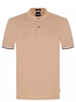 Поло Slim Fit хлопковое BOSS