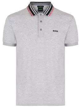 Поло Slim Fit хлопковое BOSS