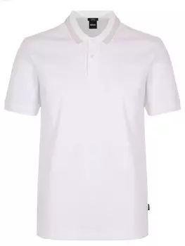 Поло Slim Fit хлопковое BOSS