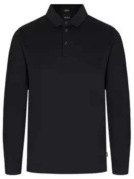 Поло Slim Fit хлопковое BOSS