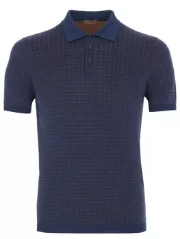 Поло в клетку STILE LATINO