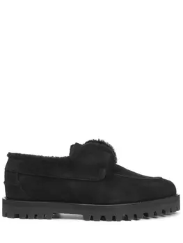 Полуботинки замшевые на меху LE SILLA