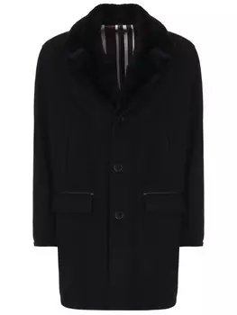 Полупальто кашемировое с мехом TORRAS
