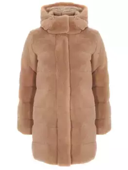 Полупальто норковое на пуху KITON