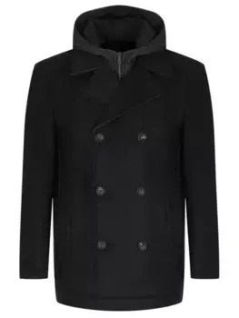 Полупальто однотонное