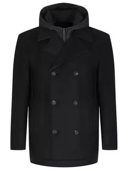 Полупальто однотонное