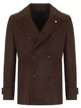 Полупальто однотонное