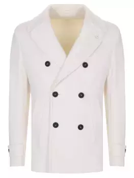 Полупальто шерстяное