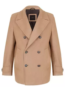 Полупальто шерстяное