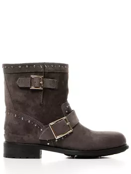 Полусапоги замшевые JIMMY CHOO