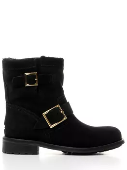 Полусапоги замшевые на меху JIMMY CHOO