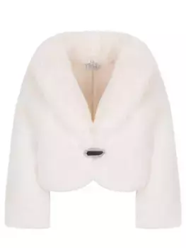 Полушубок из экомеха