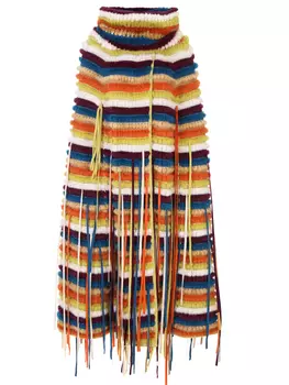 Пончо из меха норки T.I.P FURS