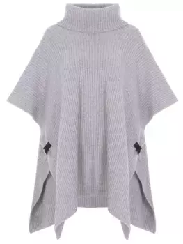 Пончо кашемировое