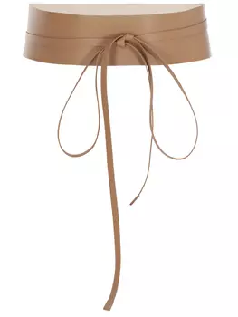 Пояс-кушак кожаный