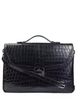 Портфель из кожи крокодила