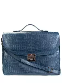 Портфель из кожи крокодила