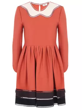 Приталенное платье FENDI