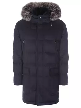 Пуховик из кашемира