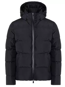 Пуховик из шелка и кашемира HERNO