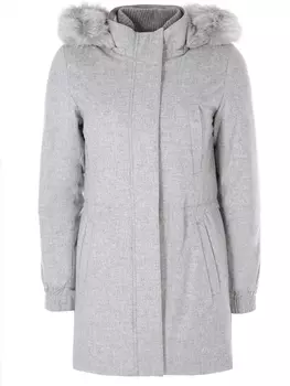 Пуховик кашемировый