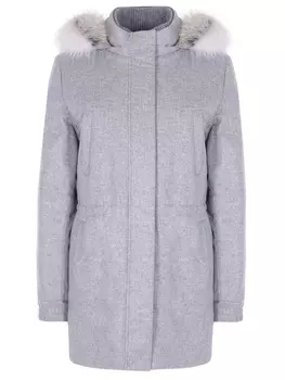 Пуховик кашемировый