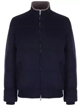 Пуховик кашемировый ENRICO MANDELLI