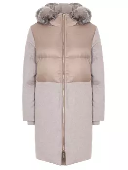 Пуховик комбинированный COLOMBO