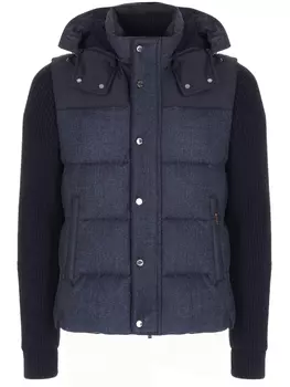 Пуховик комбинированный MOORER