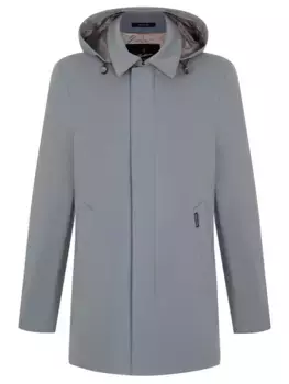 Пуховик однотонный