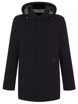 Пуховик однотонный