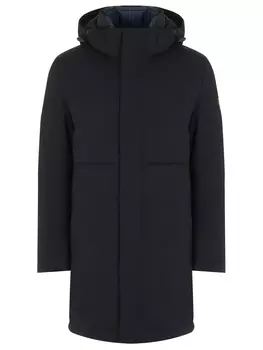 Пуховик однотонный CUDGI