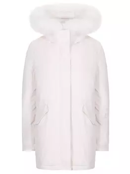 Пуховик однотонный YVES SALOMON