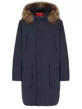 Пуховик с капюшоном