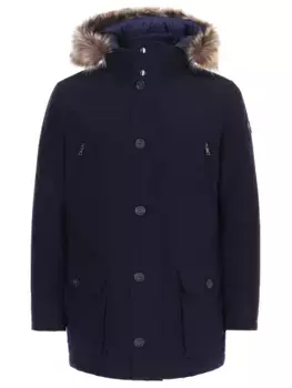 Пуховик с мехом