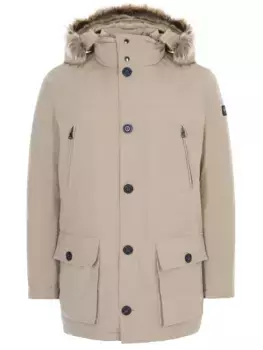 Пуховик с мехом PAUL & SHARK